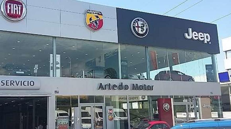 Instalaciones de Artedo Motor en Cerdeño (Oviedo).