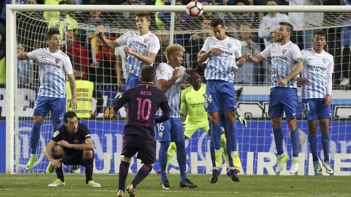El FC Barcelona está obligado a superar la barrera del Málaga este sábado en La Rosaleda para seguir rumbo a la Liga
