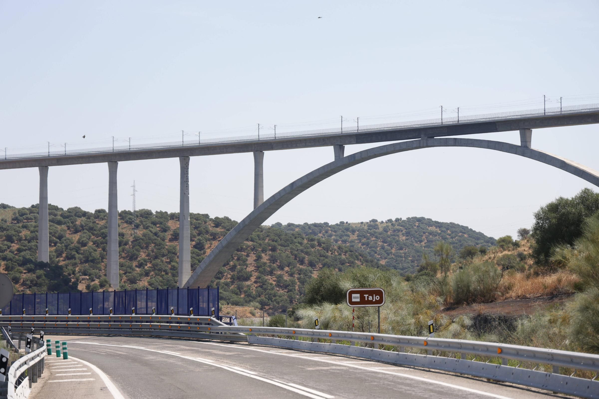 El viaducto sobre el Tajo de Cáceres