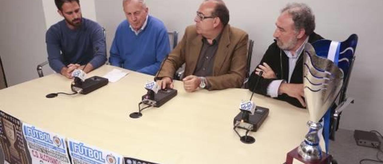 Pla, Sendra, Picornell y Malonda, en rueda de prensa.