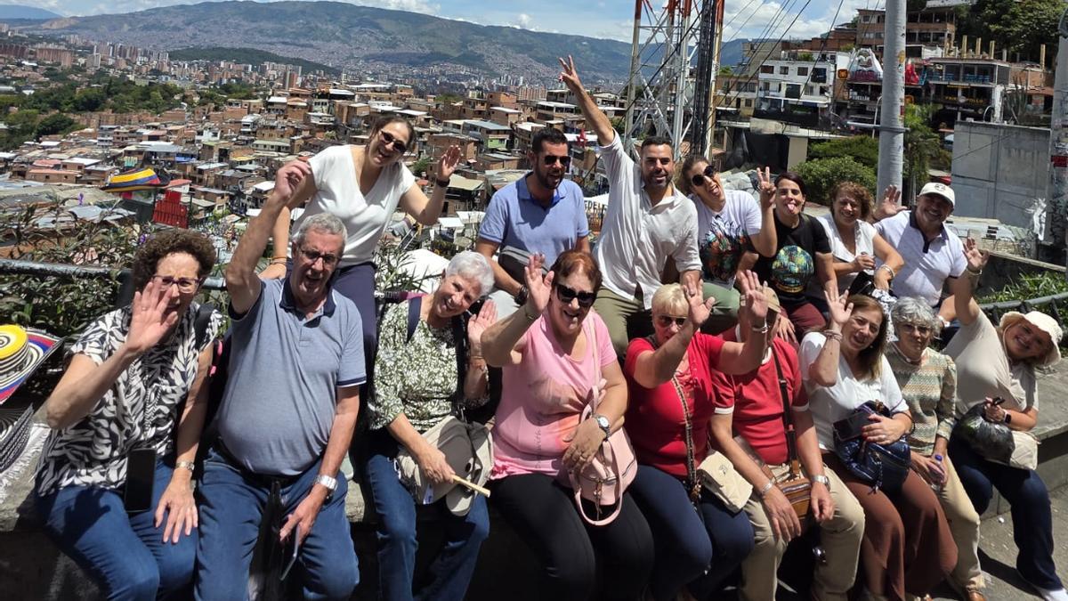 Ls vecinos de San Mateo disfrutando del país cafetero