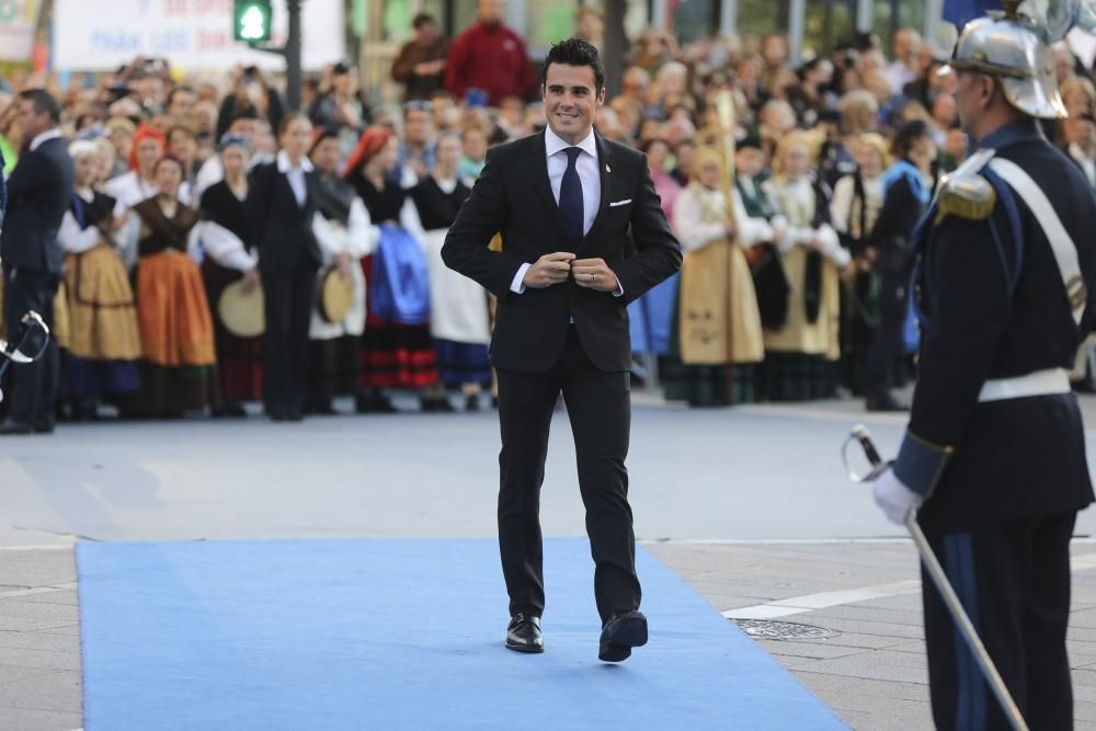 "La alfombra azul de los premios "Princesa de Asturias" 2016"