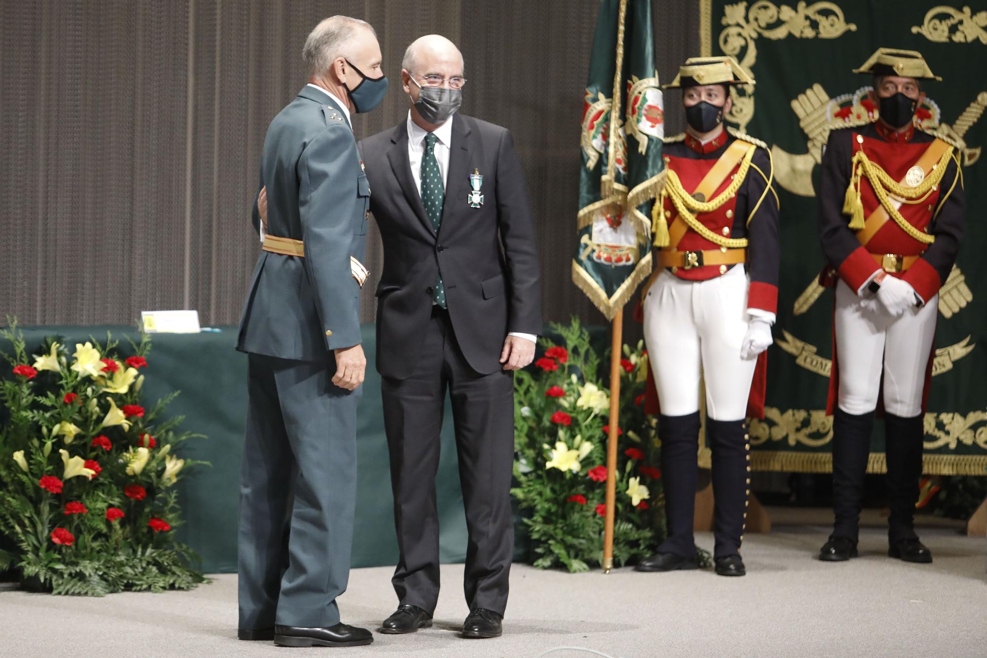 La Guardia Civil, orgullosa de  su “imparable” misión en Gijón