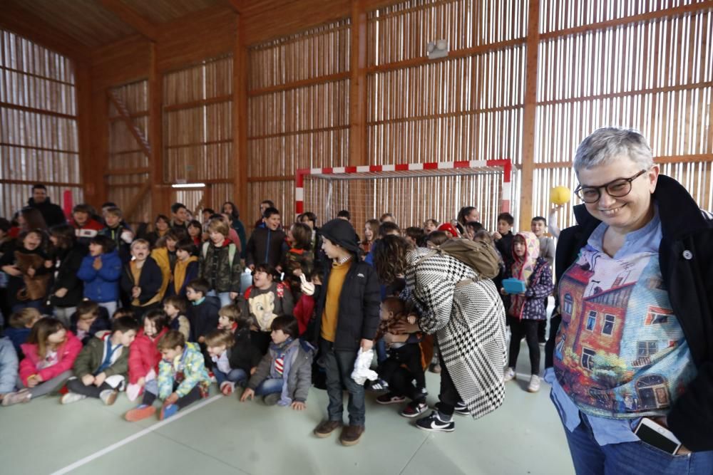 Inauguración de la pista cubierta de Cimadevilla