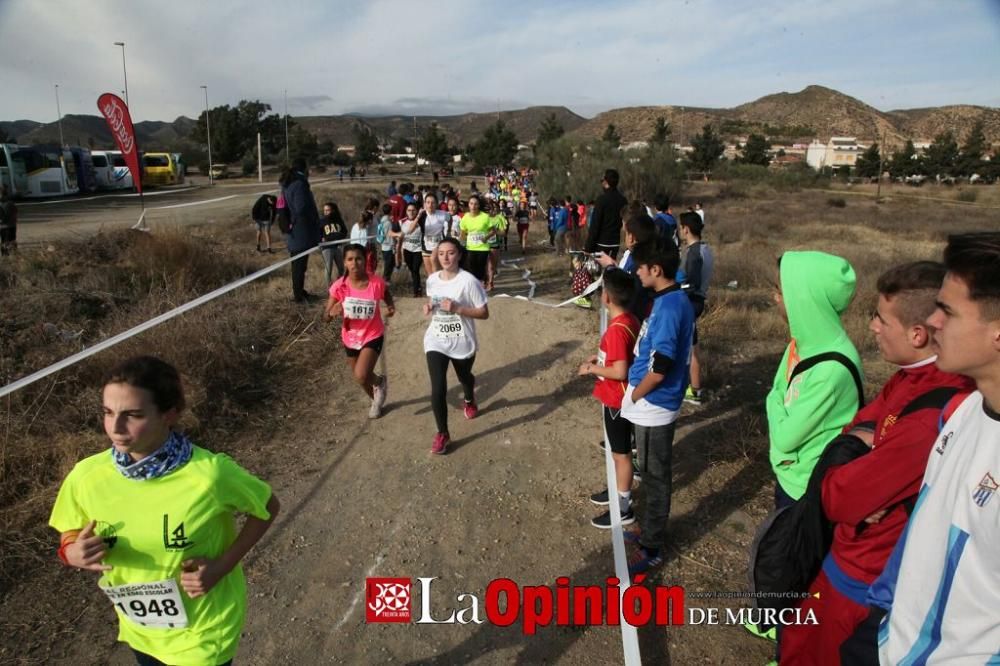 Final Regional de Cross Escolar: cadetes