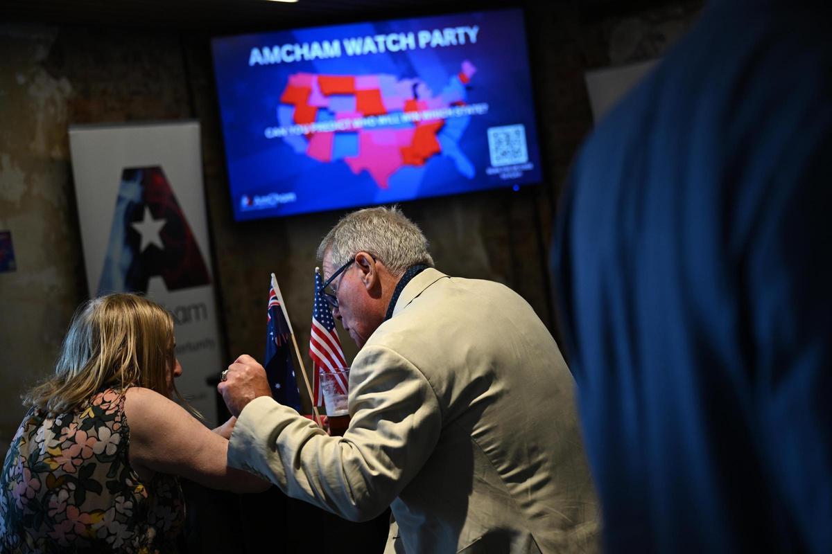 La jornada electoral en Estados Unidos, en imágenes