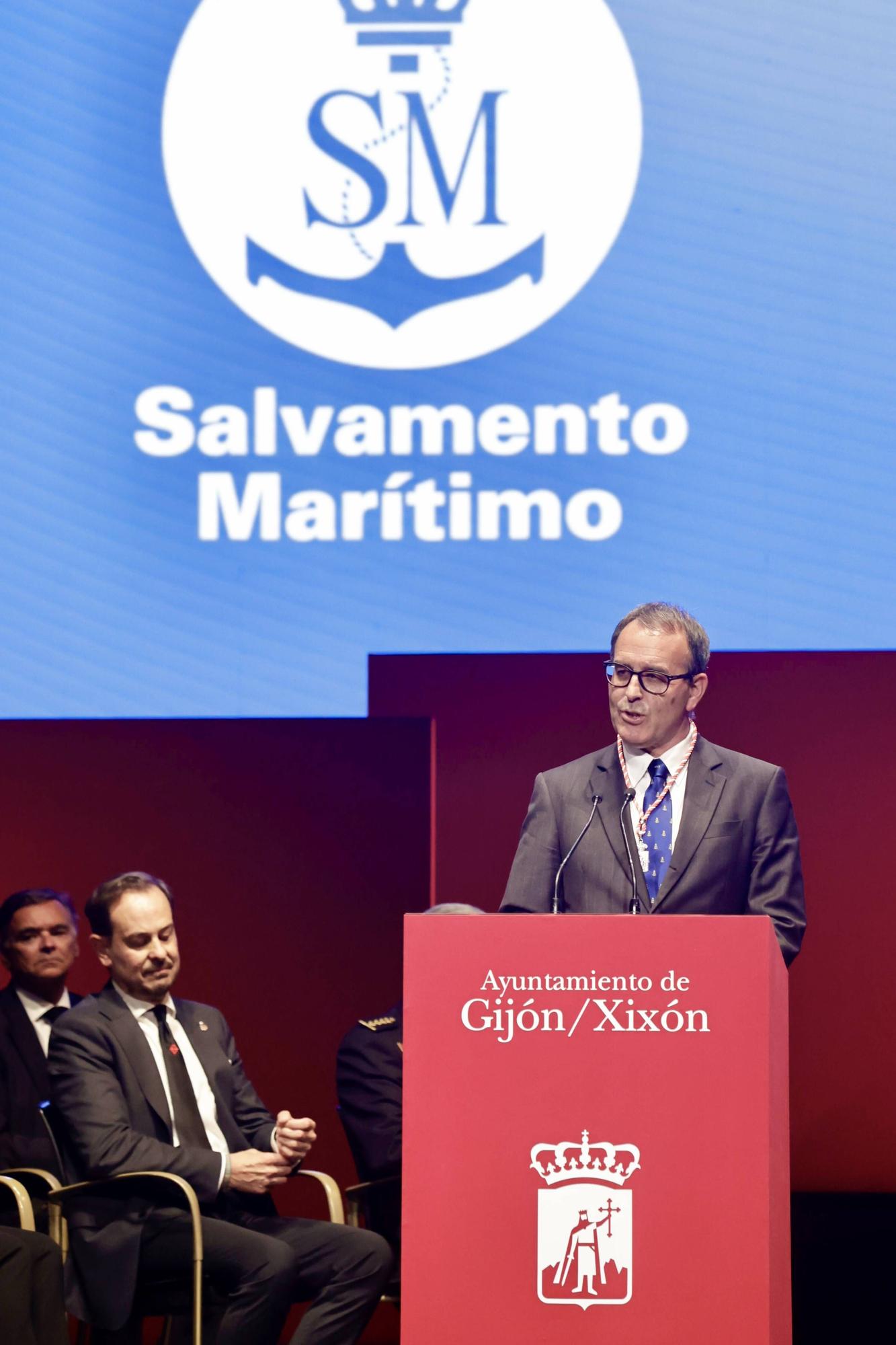 Entrega de las medallas de la ciudad de Gijón