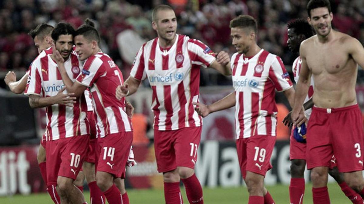 Olympiakos derrotó a la Juventus en un apretado partido