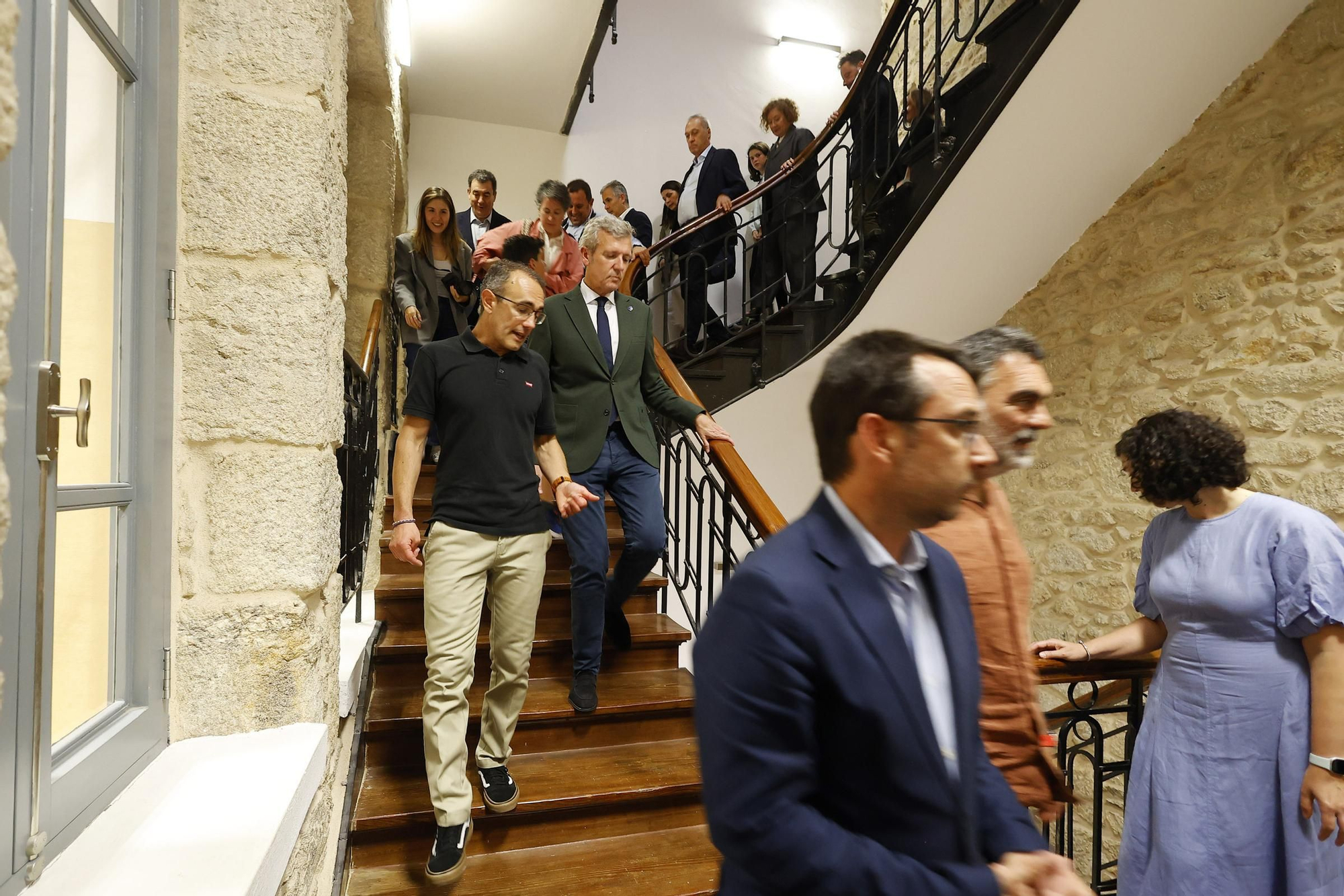 Así lucen tras la reforma dos históricos centros de la educación de vanguardia de Pontevedra