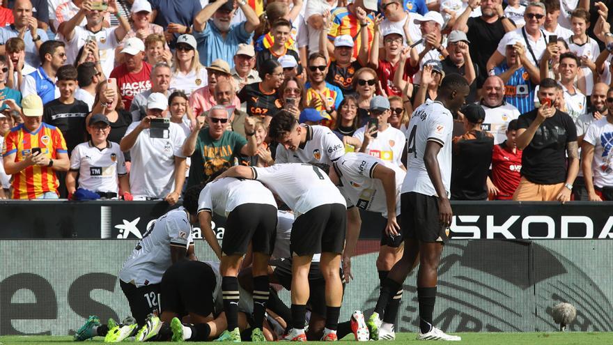 El Valencia firma el tercer mejor arranque de Liga de la última década