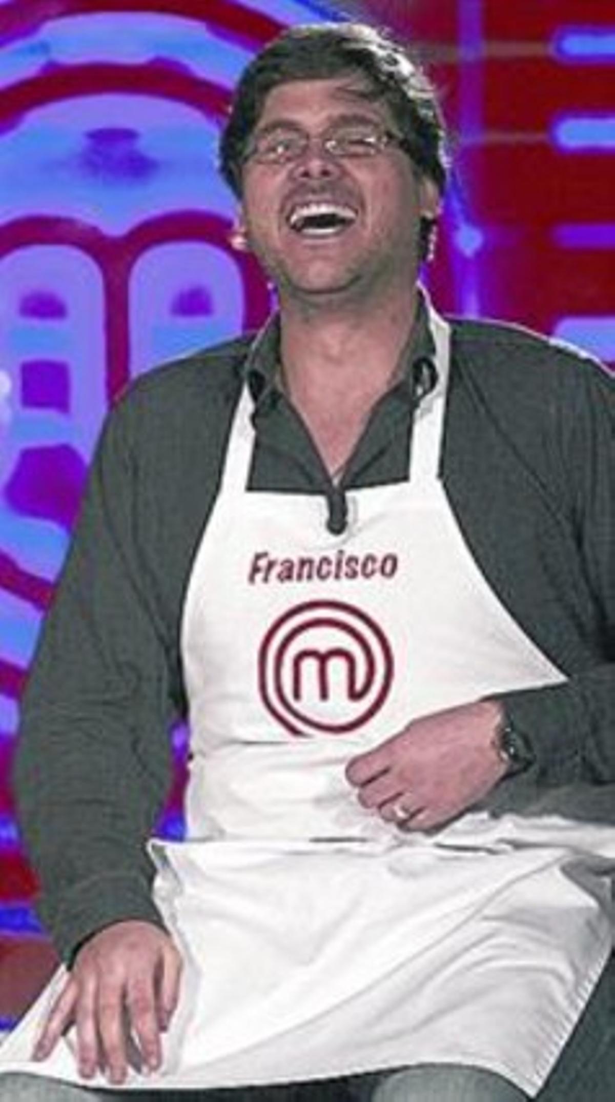 Franciso Arriola, a ’Masterchef’. Franciso Arriola, a ’Masterchef’.