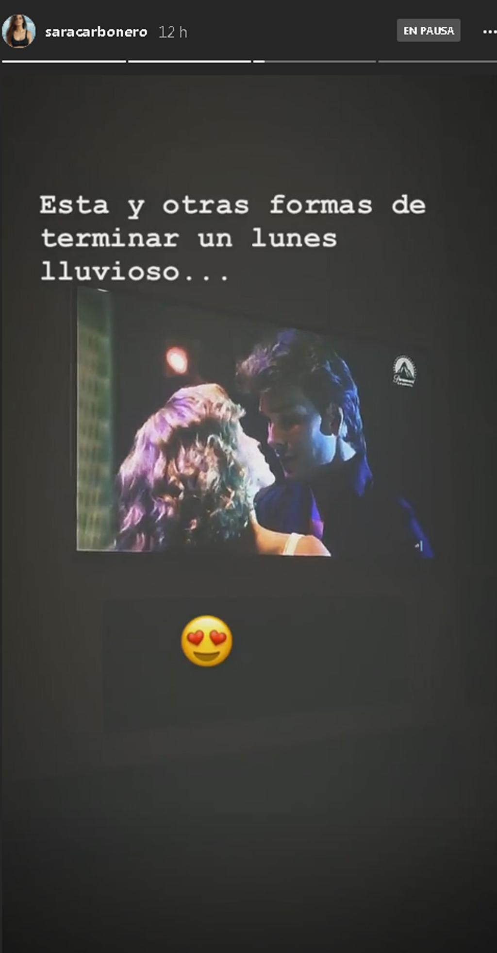 Sara Carbonero, superfan de 'Dirty Dancing'