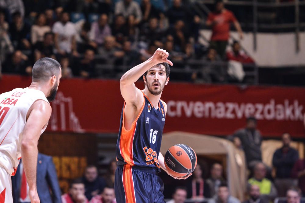 Estrella Roja - Valencia Basket, en imágenes