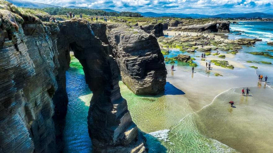 Playa de Las Catedrales en Lugo