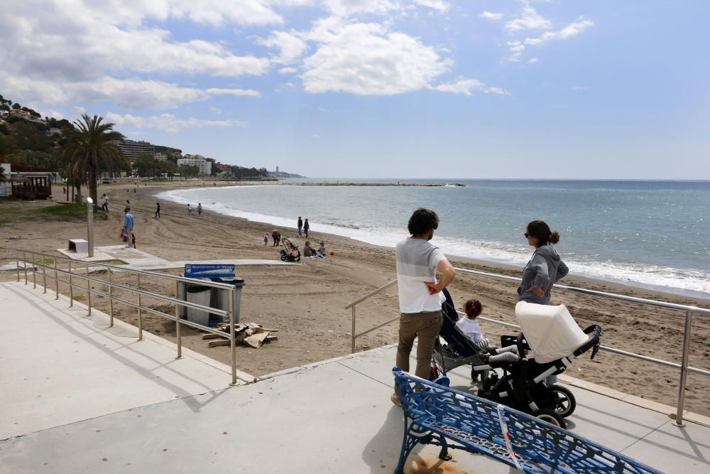 Los menores de 14 años salen a las playas de ...