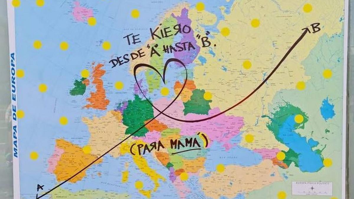&quot;Te quiero desde Canarias hasta Rusia&quot;: así fue la declaración de amor más original