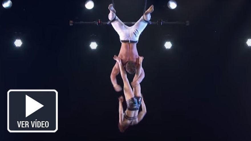 La escalofriante caída de una trapecista en  &#039;America&#039;s Got Talent&#039;