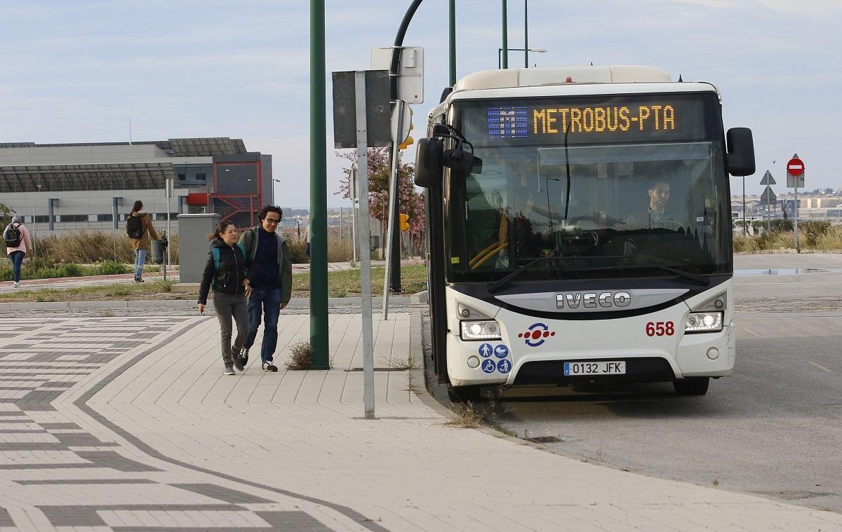 Un autobús de la EMT.