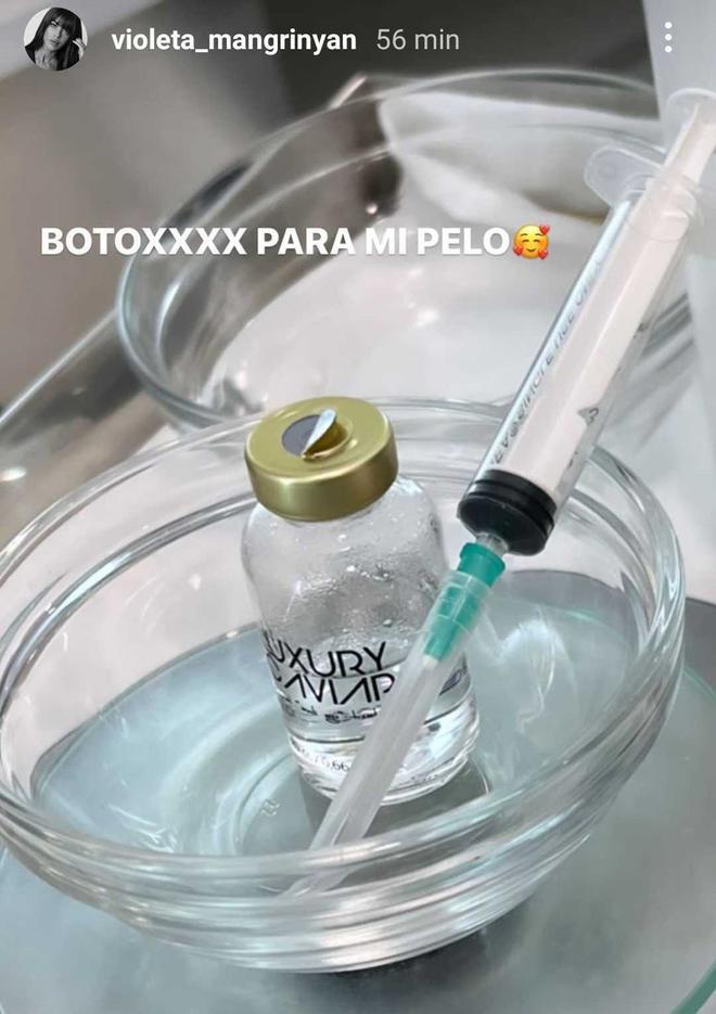 Violeta y el botox capilar