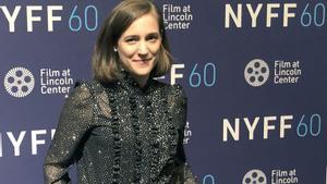 La directora de cine española Carla Simón, posa durante el Festival de Cine de Nueva York (EEUU).