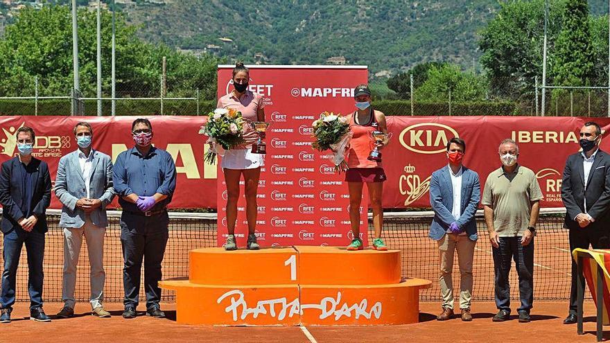 Tennis Sara Sorribes no té pietat de Carreras i s&#039;imposa a Platja d&#039;Aro