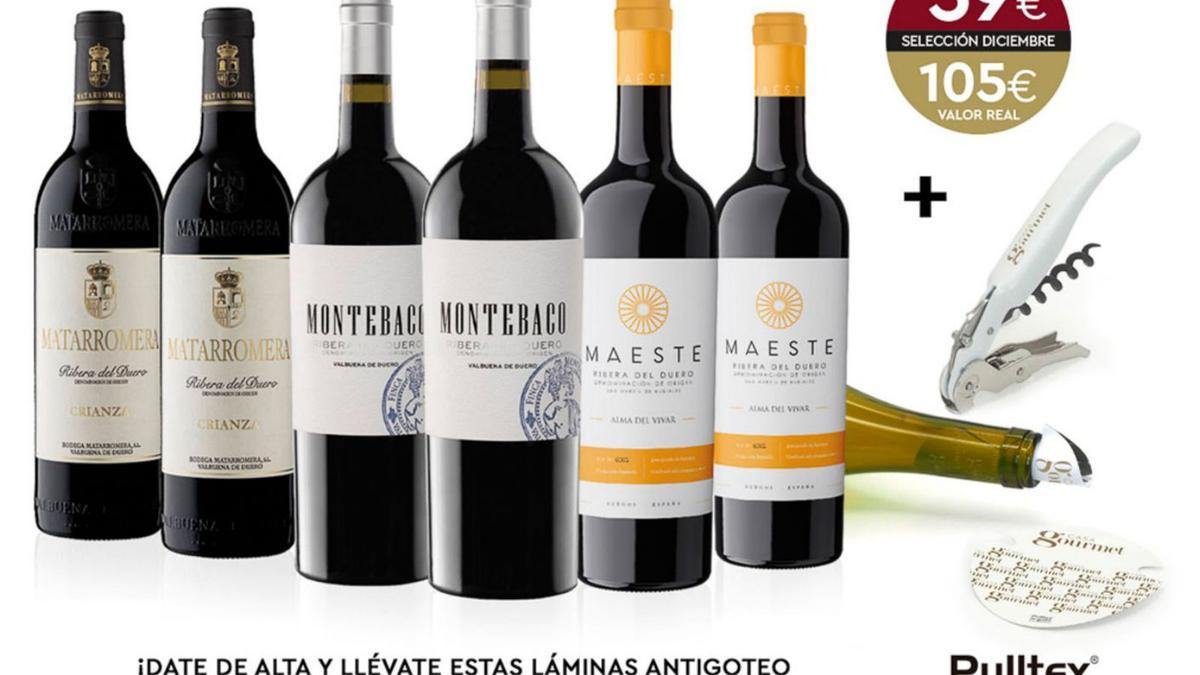 Tres vinos con altas puntuaciones y muy valorados por la crítica. | CASA GOURMET