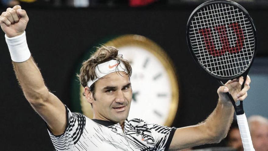 Roger Federer, primer finalista de esta edición del Abierto de Australia