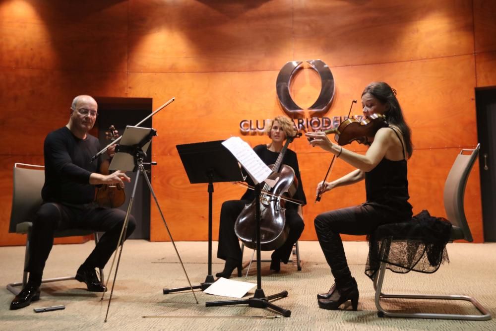 Concierto protagonizado por Lina Tur, Gordan Nikolic y Céline Flamen