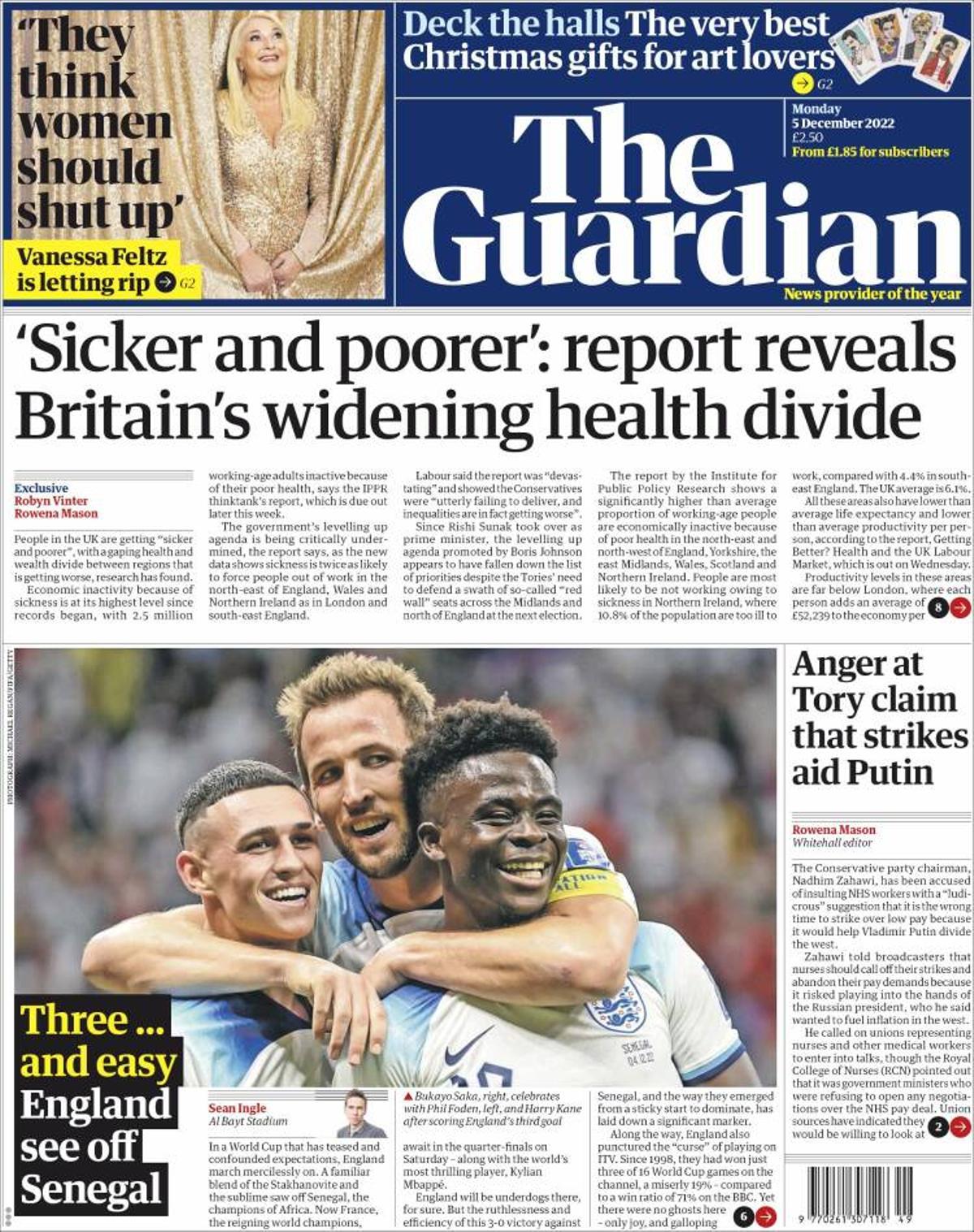 La prensa internacional, rendida a Mbappé e Inglaterra