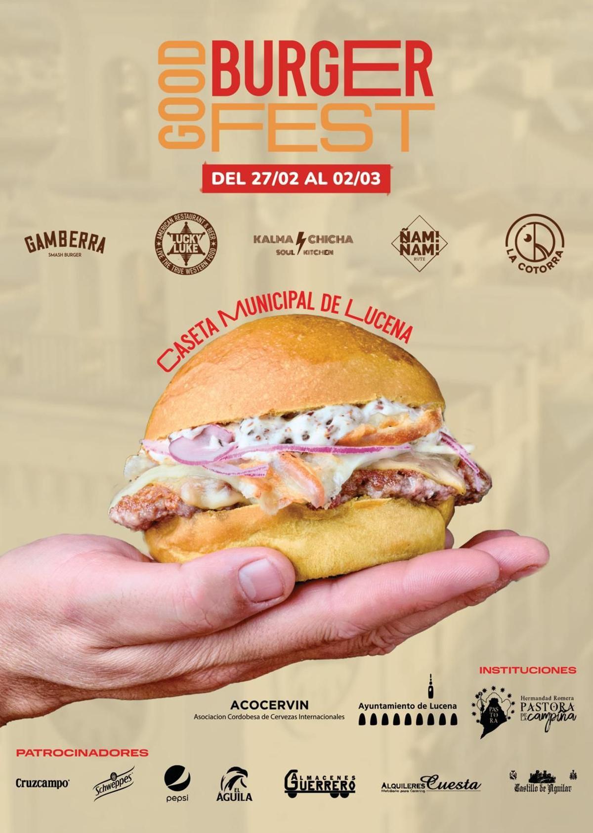 Cartel de 'Good Burguer Fest'