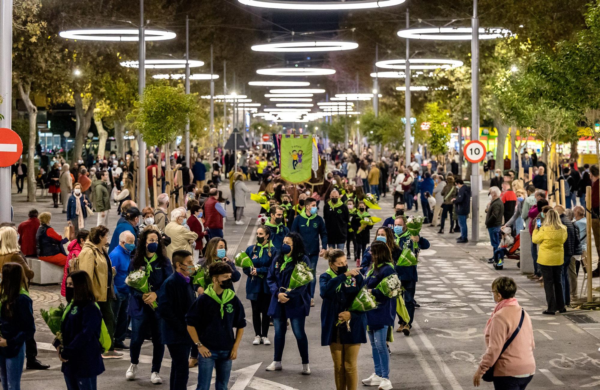 Fiestas de Benidorm: Flores para honrar a la patrona