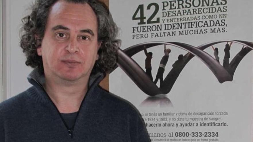 Luis Fondebrider, presidente del Equipo Argentino de Antropología Forense. / la opinión