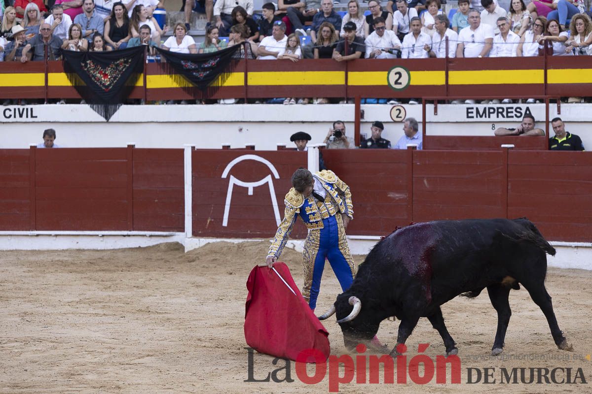 Corrida de toros en Abarán (El Fandi, Emilio de Justo, El Payo)