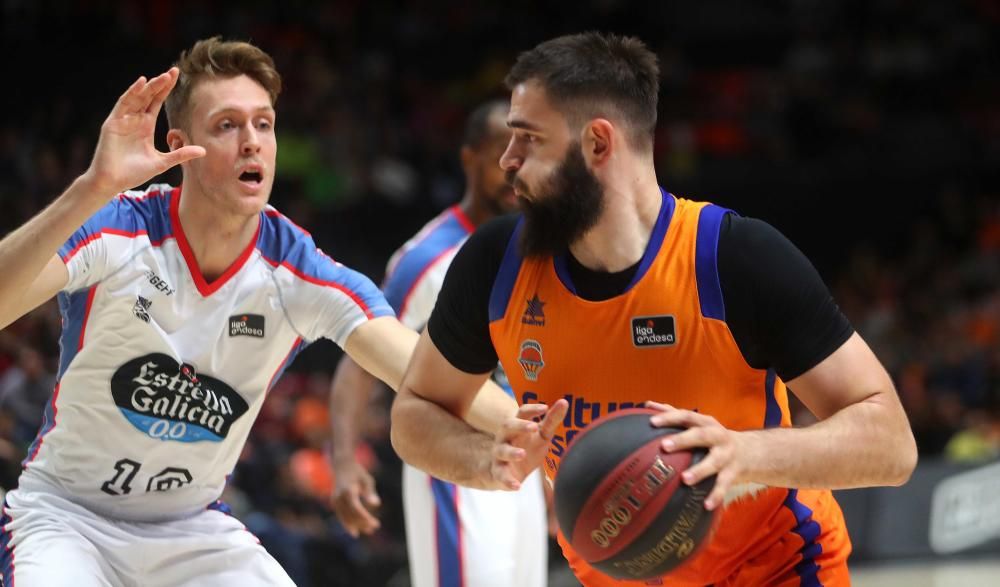 Partido Valencia Basket Monbus Obradoiro