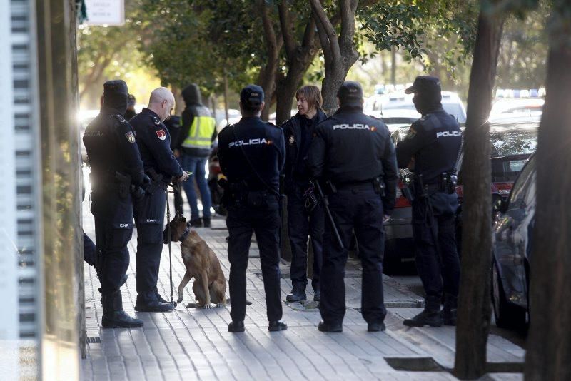 Alerta por el envío de paquetes sospechosos a oficinas italianas en Zaragoza