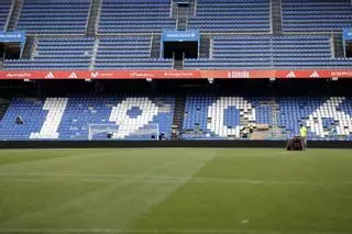 Así se encuentra el estadio de Riazor tras reparar los daños de la invasión del Deportivo - Las Palmas