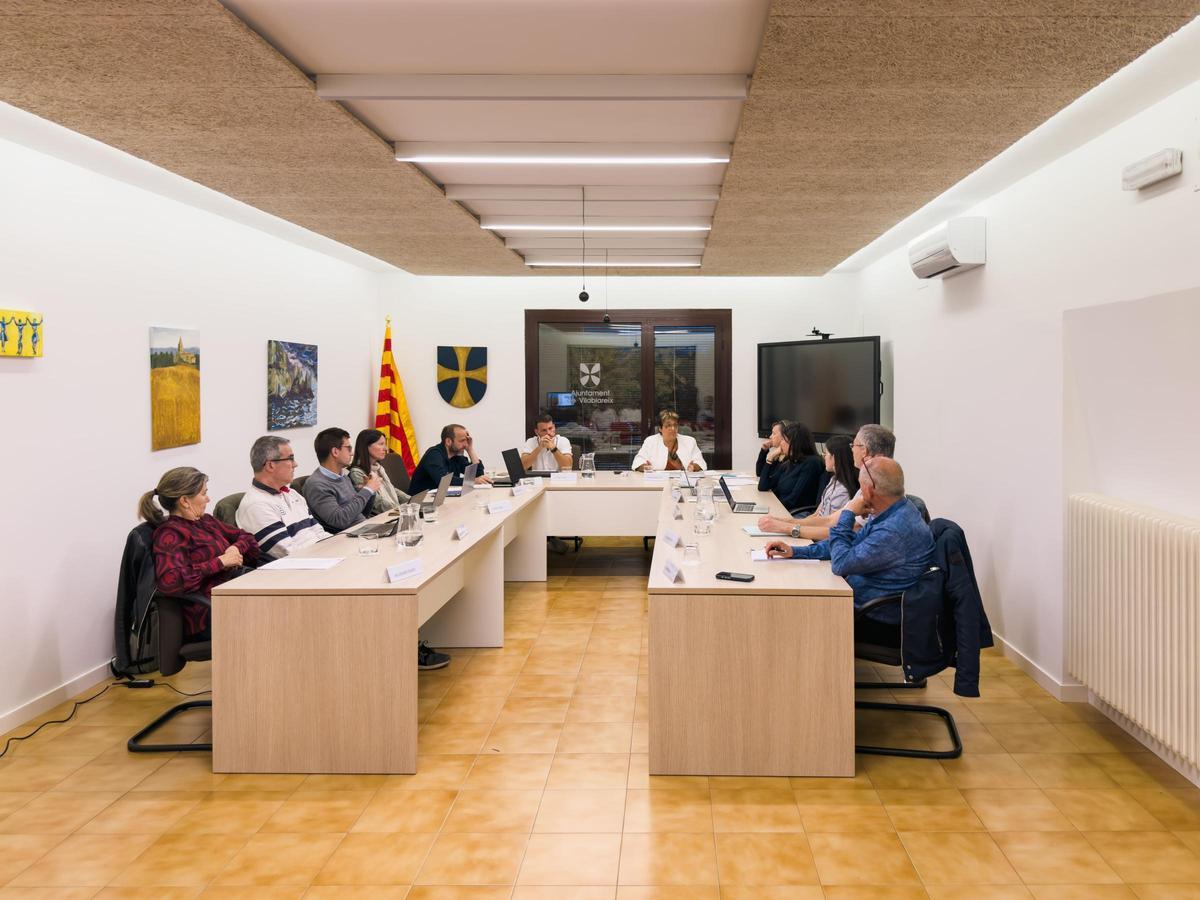 El ple de maig celebrat a Vilablareix.
