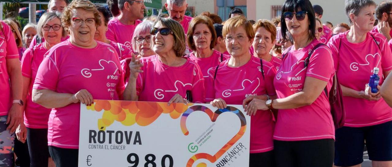 Solidaritat Ròtova corre i camina contra al càncer