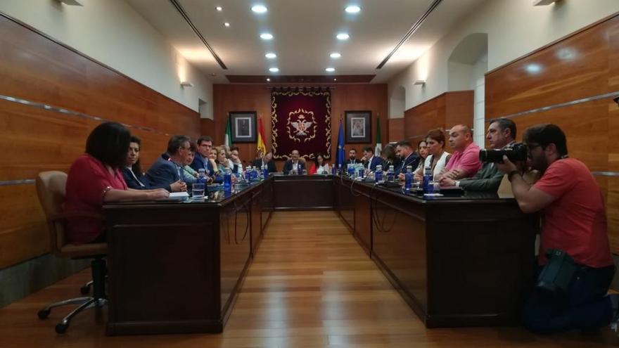 Una imagen del pleno celebrado este sábado en Alhaurín el Grande.