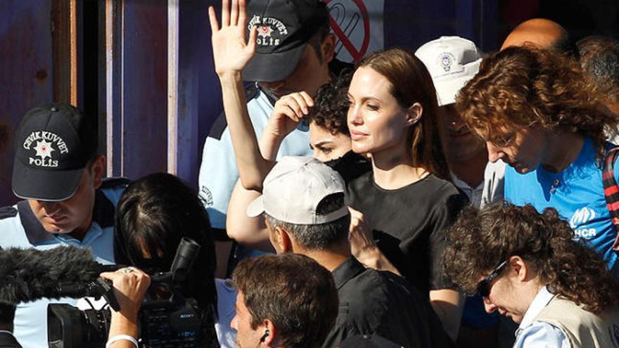 Turquia Angelina Jolie visita els refugiats sirians