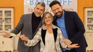 Joseba Arguiñano y Malcolm Treviño-Sitté visitan 'Bake off', que elige a sus finalistas en La 1