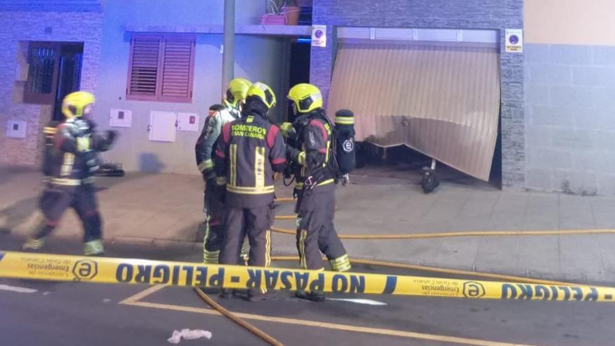 Muere una mujer en el incendio de una casa en Gran Canaria