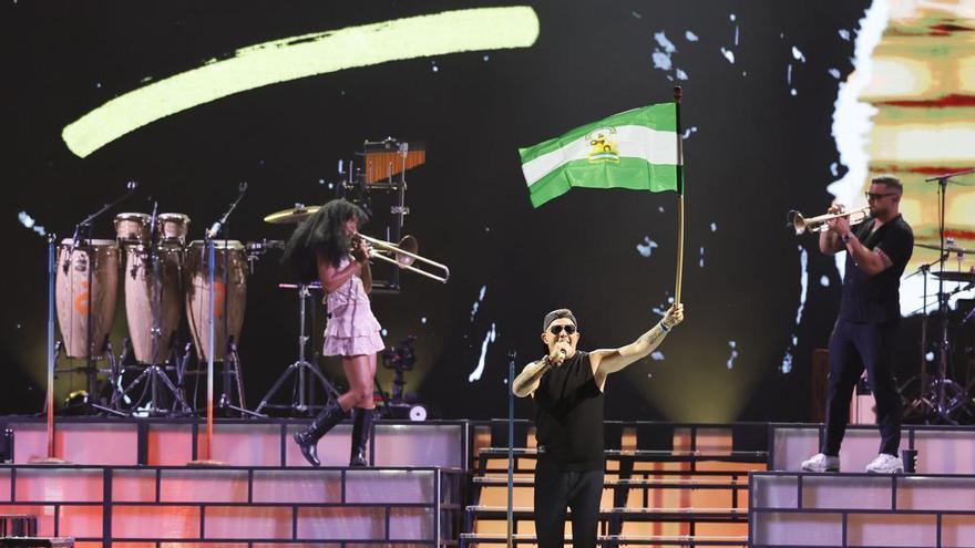 Las imágenes del concierto de Alejandro Sanz en Sevilla