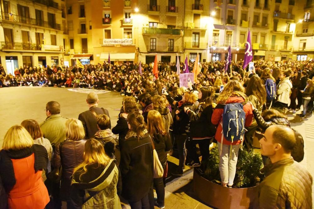 Manifestació feminista a Manresa