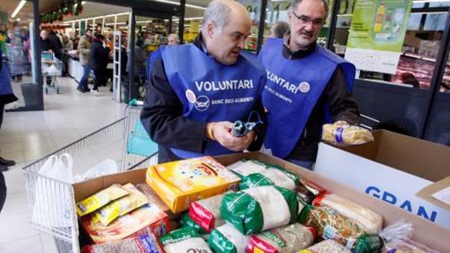 Un dels punts de recollida habilitats en la darrera edició.