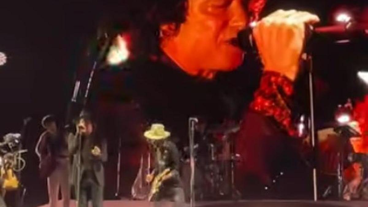 Bunbury Leiva | Bunbury aparece por sorpresa en el concierto de Leiva y regalan un momento mágico: «Maravillosos los dos»