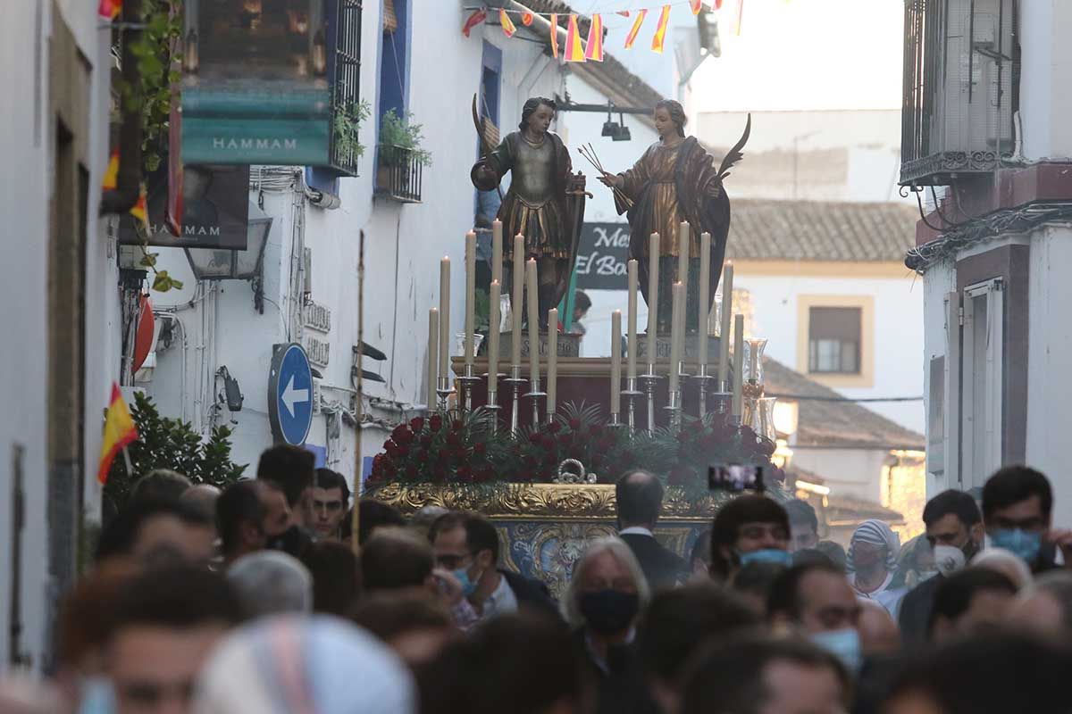 San Acisclo y Santa Victoria, Córdoba se vuelca con sus patronos