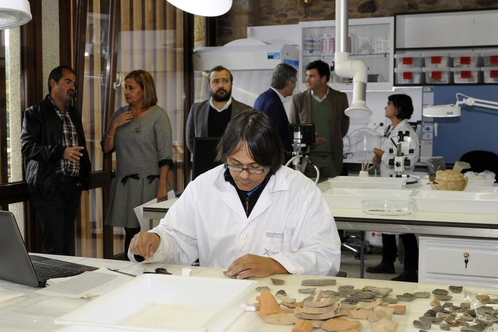 El laboratorio arqueológico de la Casona de Liñare