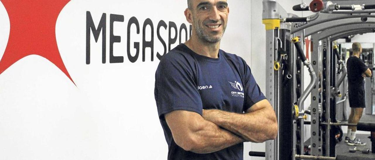 Marcos Dreyer posa en el gimnasio Megasport de Palma para este diario.