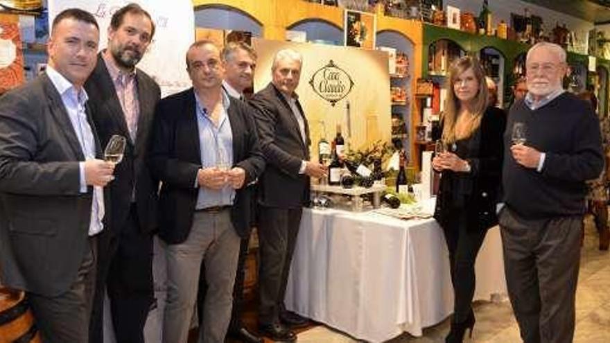 Acto de presentación de las bodegas en Casa Claudio.